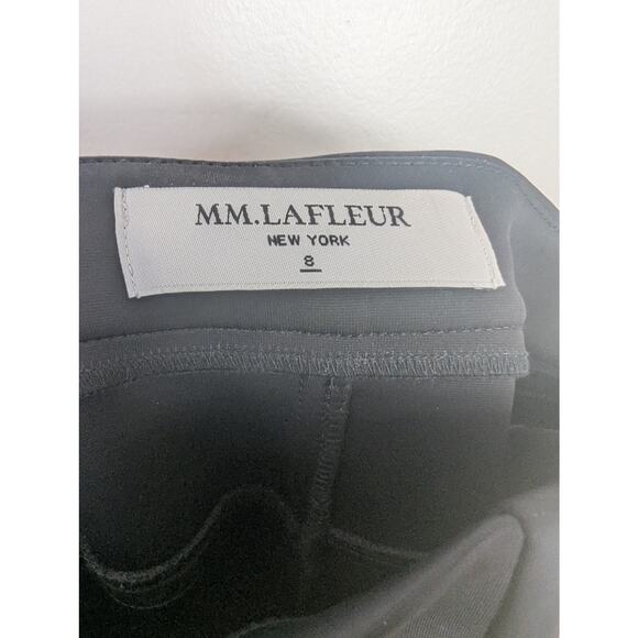 M.M. Lafleur The Scuba Shaw High Waisted Pant in Black - Picture 7 of 9